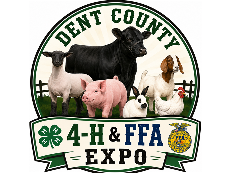 Logo for 2026 Dent County 4-H/FFA Expo